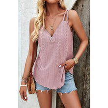 Load image into Gallery viewer, Half Zipper Deep V Neck Hollow Out Solid Top: MAUVE / L
