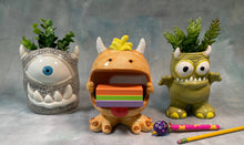 Load image into Gallery viewer, Hugo the Monster Planter/Hold All (Green)
