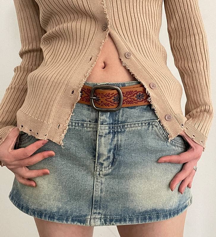 Vintage Distressed Belt