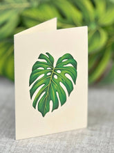 Load image into Gallery viewer, Monstera Plant  Pop-up Greeting Cards
