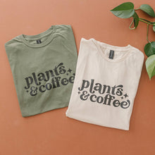 Load image into Gallery viewer, Plants &amp; Coffee | Graphic Tee Large
