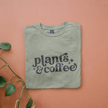 Load image into Gallery viewer, Plants &amp; Coffee | Graphic Tee Large

